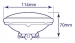 PAR36 LAMP  30W / 6.4V