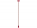 DESIGN LAMPHOUDER MET TEXTIELKABEL - ROOD