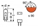 HALOGEENLAMP OSRAM 50 W / 12 V, G6.35