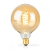 LED-Filamentlamp E27 | G125 | 3.8 W | 250 lm | 2100 K | Dimbaar | Extra Warm Wit | Retrostijl | 1 Stuks