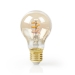 LED-Filamentlamp E27 | A60 | 5 W | 250 lm | 2000 K | Met Gouden Afwerking | Retrostijl | Aantal lampen in verpakking: 1 Stuks