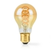LED-Filamentlamp E27 | A60 | 3.8 W | 250 lm | 2100 K | Dimbaar | Extra Warm Wit | Retrostijl | 3 Stuks