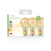LED-Filamentlamp E27 | A60 | 3.8 W | 250 lm | 2100 K | Dimbaar | Extra Warm Wit | Retrostijl | 3 Stuks