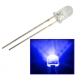 LED 3mm TRANSPARANT BLAUW