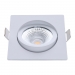 LED inbouwspot 5W DimToWarm 85mm 36gr vierkant verstelbaar wit