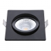 LED inbouwspot 5W DimToWarm 85mm 36gr vierkant verstelbaar zwart