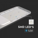 LED Straatlamp 100W 4000K grijs + schemerschakelaar