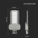 LED Straatlamp SLIM 150W 4000K grijs 20250 Lumen