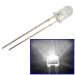 LED 5mm TRANSPARANT WIT