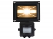 LED-SCHIJNWERPER VOOR BUITENSHUIS MET PIR-SENSOR - 10 W EPISTAR CHIP - 3000 K