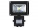 LED-SCHIJNWERPER VOOR BUITENSHUIS MET PIR-SENSOR - 10 W EPISTAR CHIP - 3000 K
