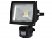 LEDA3002WW-BP LED-SCHIJNWERPER VOOR BUITENSHUIS MET PIR-SENSOR - 20 W EPISTAR CHIP - 3000 K