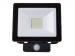 LED-SCHIJNWERPER VOOR BUITENSHUIS - 30 W, NEUTRAALWIT - ZWART - PIR