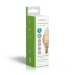 LED-Filamentlamp E14 | Kaars | 3 W | 100 lm | 2000 K | Warm Wit | Retrostijl | Aantal lampen in verpakking: 1 Stuks | Goud