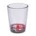 KNIPPEREND BORRELGLAS (1 RODE LED)