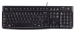 Bedraad Keyboard Multimedia USB US International Zwart