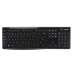 LGT-K270-US K270 Draadloos toetsenbord Standaard USB US International Zwart