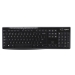 K270 Draadloos toetsenbord Standaard USB US International Zwart