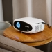 Full HD 1080P LCD-projector met Bluetooth Wit