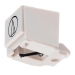 Platenspeler met 4 ingebouwde luidsprekers en bluetooth-ontvangst Wood