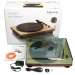 Platenspeler met ingebouwde luidsprekers USB-codering Grijs