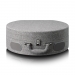 Houten retro platenspeler met ingebouwde speakers, Bluetooth® en AT3600L cassette Grijs
