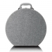 Houten retro platenspeler met ingebouwde speakers, Bluetooth® en AT3600L cassette Grijs