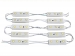 DECORATIEVE LEDMODULES - 10 ST - 12V - GEEL 