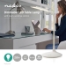 LED-Bureaulamp | Dimbaar | 250 lm | Oplaadbaar | Aanraakfunctie | Wit