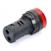 LED SIGNAALLAMP ROOD 220V 22mm