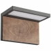 MANAO DECORATIEF LED-WANDARMATUUR 13W ANTRACIET/HOUT (IP65)