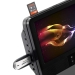 9 inch DVD dubbel scherm met beugels en hoofdtelefoon Zwart