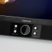 9 inch DVD dubbel scherm met beugels en hoofdtelefoon Zwart