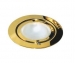 Meubelinbouwspot goud kleurig, incl. 12V LED-lamp 1.2W G4-fitting