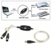 SYPC0124 USB NAAR MIDI INTERFACE KABEL