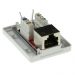 Modulair opbouwdoos afgeschermd 1-voudig CAT6A