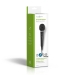 Bedrade Microfoon | Cardioïde | Vaste Kabel | 5.00 m | 80 Hz - 12 kHz | 600 Ohm | -75 dB | Aan/uit knop | ABS | Zwart