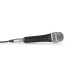 MPWD50CBK Bedrade Microfoon | Cardioïde | Afneembare Kabel | 5.00 m | 50 Hz - 15 kHz | 600 Ohm | -72 dB | Aan/uit knop | Inclusief reiskoffer | ABS / Aluminium | Grijs / Zwart