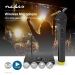 MPWL500BK Draadloze Microfoonset | 1 Kanaal | 1 Microfoon | Cardioïde | 40 Hz - 15 kHz | 1500 Ohm | -97 dB | Volumebediening | Zwart