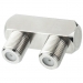 F CONNECTOR KOPPELSTUK ONDERUITVOER