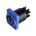 NTR-NAC3MPXXA Apparaatinlaatconnector, 3/16" platte tabaansluitingen blauw