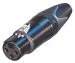 Connector XLR Female Metaal Zwart