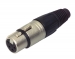 Neutrik 4-polige XLR Connector Female Metaal