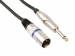 PAC116-2 XLR-KABEL - XLR MANNELIJK naar JACK 6.35 mm - MONO - 3 m