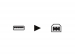 USB KABELS 2.0 - A PLUG NAAR B PLUG/ PROFESSIONEEL /1.8m