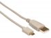 HQM610B07 USB 2.0 A-PLUG NAAR MICRO-USB PLUG / KOPER / BASIS / 0.75 m / VERGULD / M-M