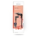 Stroomkabel | Euro Male | IEC-320-C7 | Gehoekt | Links Gehoekt | Vernikkeld | 3.00 m | Rond | PVC | Zwart | Doos