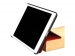 BESCHERMHOES MET INTELLIGENTE COVER EN ELASTISCHE BAND VOOR APPLE iPAD MINI - ROOD KUNSTLEER