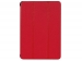 BESCHERMHOES MET INTELLIGENTE COVER EN ELASTISCHE BAND VOOR APPLE iPAD MINI - ROOD KUNSTLEER