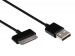 APPLE® 30-POLIG (MANNELIJK) NAAR USB 2.0 A (MANNELIJK) KABEL - ZWART - 1 m